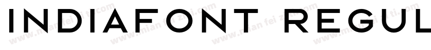 INDIAfont Regular字体转换
